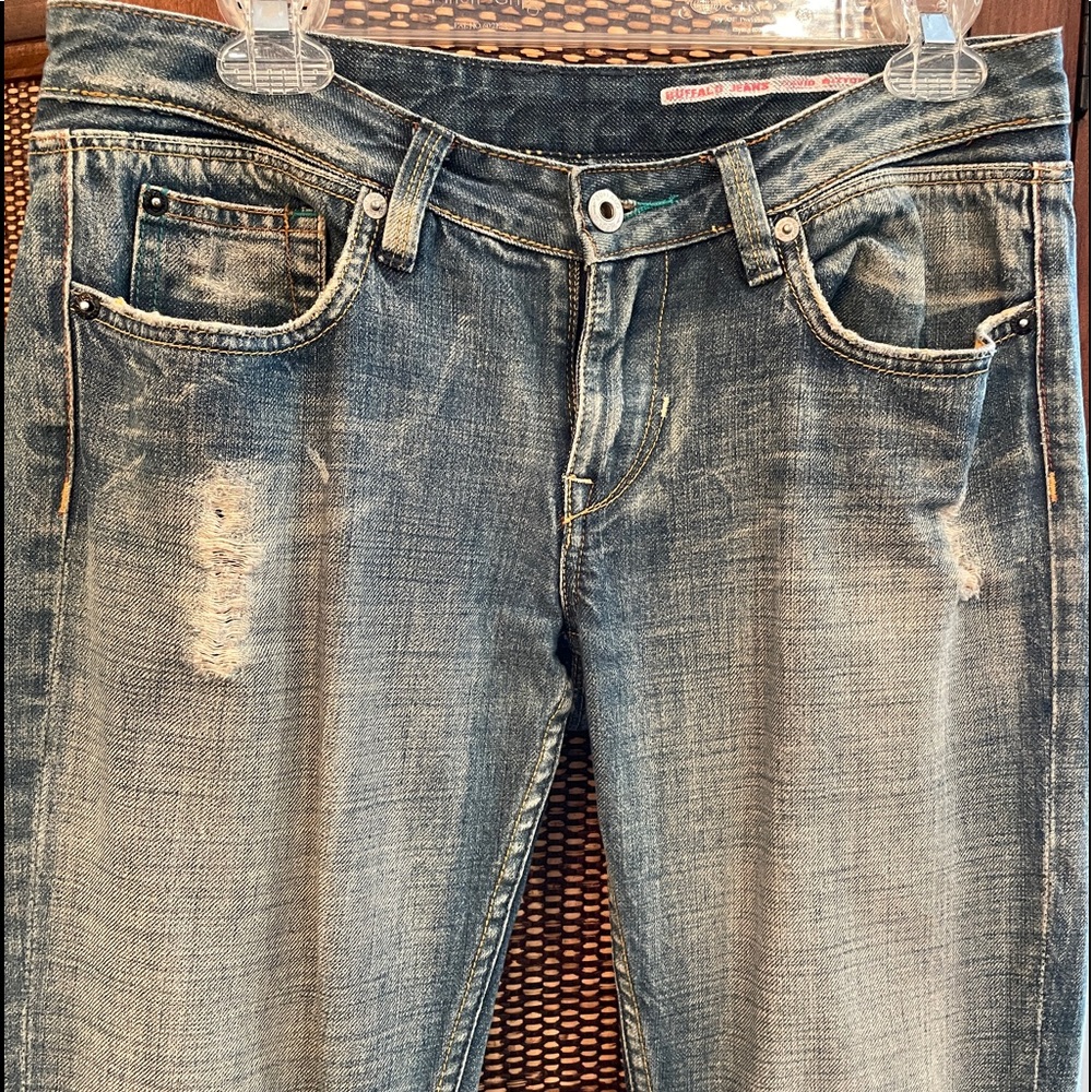 Distressed Buffalo Jeans Designer